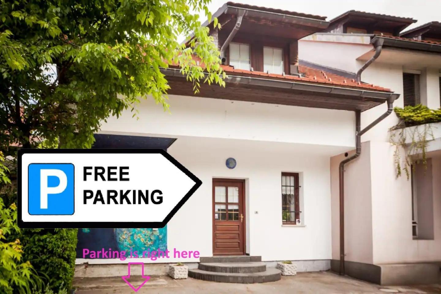 Avrora House Free Parking In Old Town Leilighet Ljubljana Eksteriør bilde